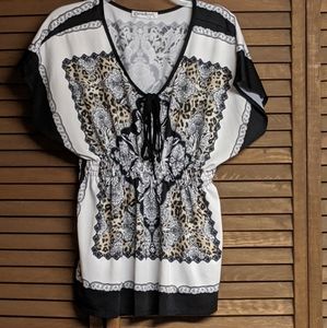 Claudia Richard boho top